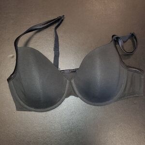 Cacique Underwire Black Bra 38DD EUC‎